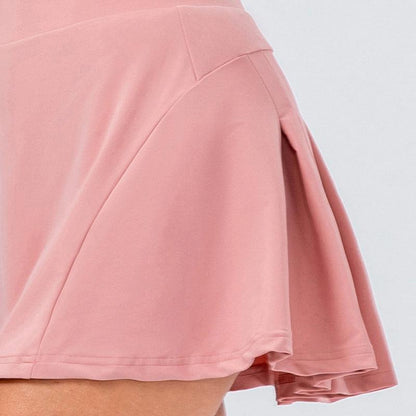 Cheky - High Quality Tennis Skirt With Zipped Pocket Women Pleated Sports Skirt