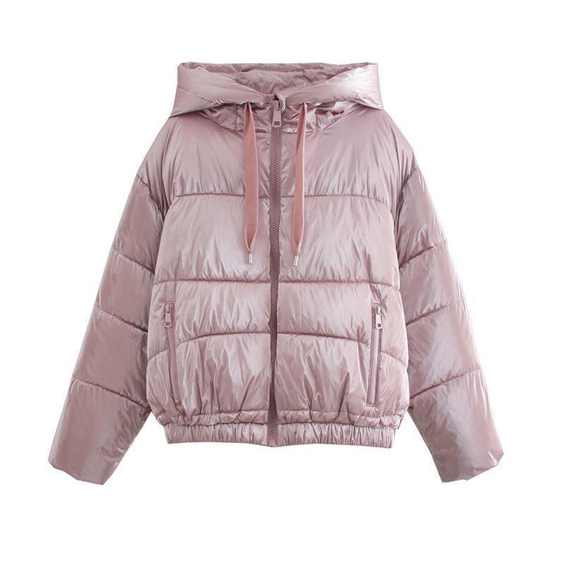 Cheky - All-match Hooded Cotton Jacket Jacket