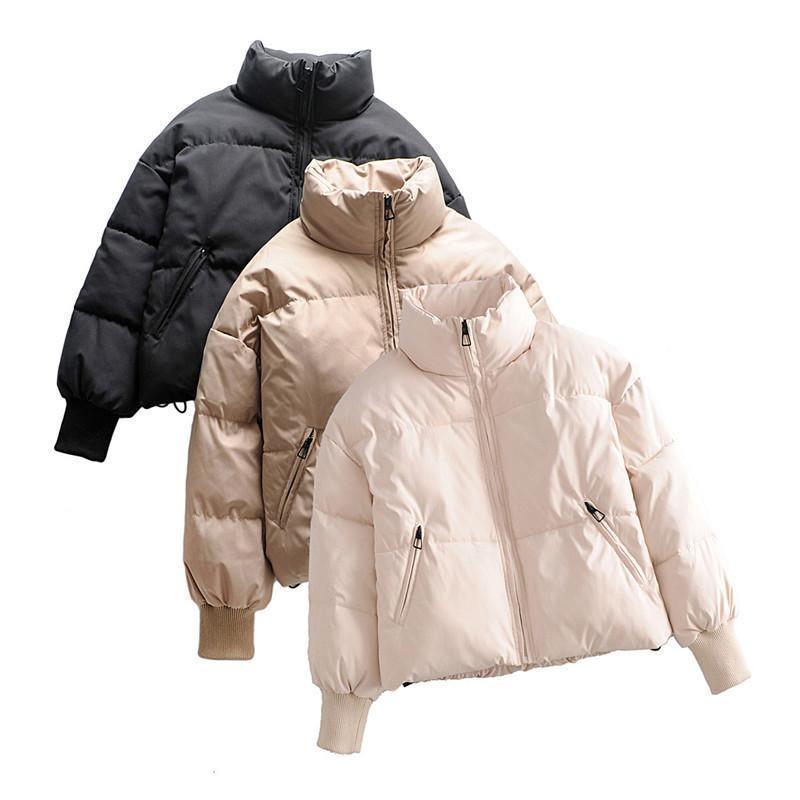 Cheky - Autumn and Winter Casual Loose Bread Coat Cotton Jacket