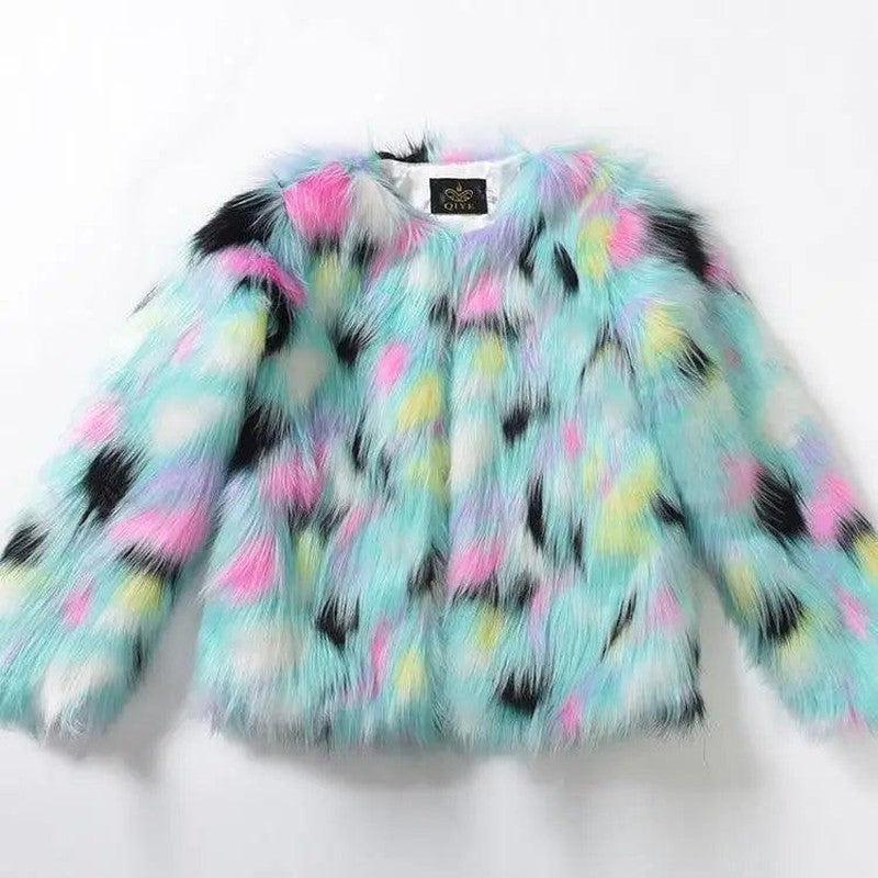 Cheky - Imitation fur coat