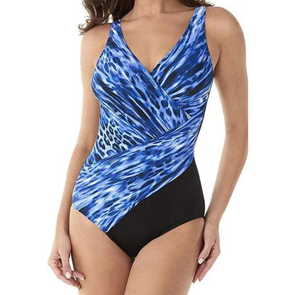 Cheky - Plus size ladies one-piece swimsuit