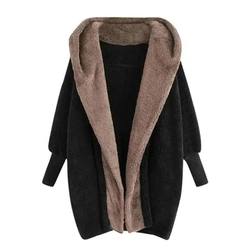 Cheky - NEW Winter Women Hooded Sweatshirt Coat Winter