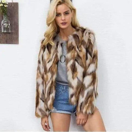 Cheky - Warm Vibes Fur Jacket